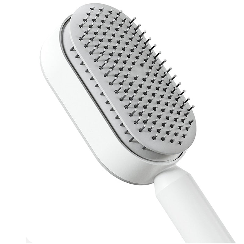 Self Cleaning Anti-Static Hair Brush - R&A LUXE