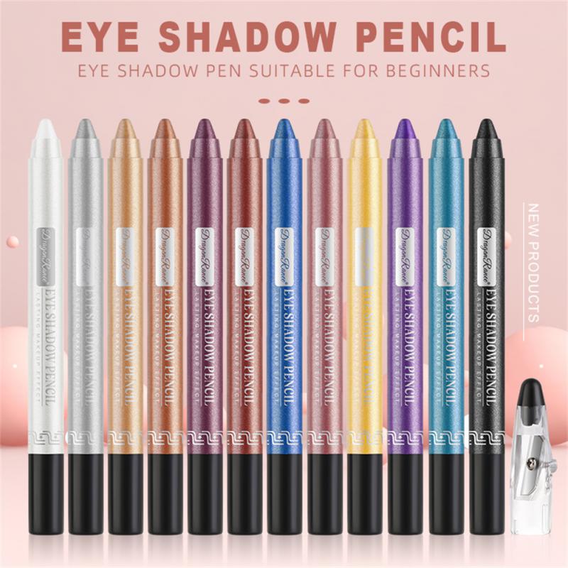 12 Colors Eyeshadow Pencil Set - R&A LUXE