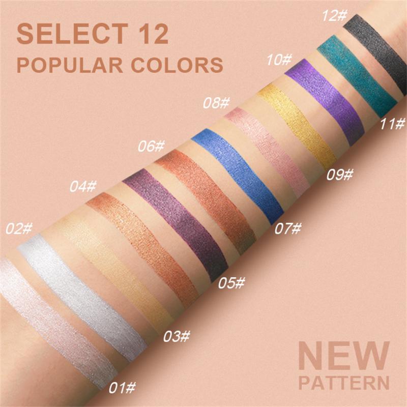 12 Colors Eyeshadow Pencil Set - R&A LUXE