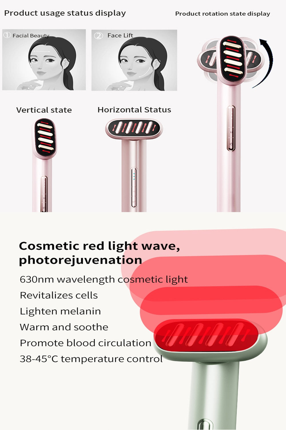 Facial Wand Microcurrent - R&A LUXE