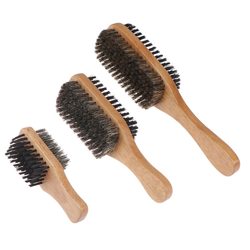 Men Boar Bristle Beard Brush - R&A LUXE