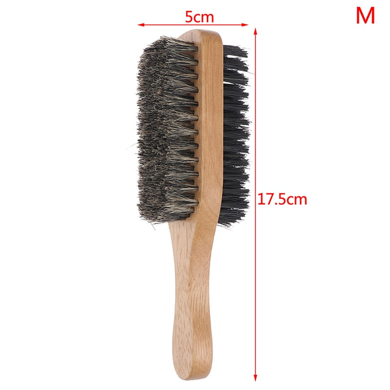 Men Boar Bristle Beard Brush - R&A LUXE