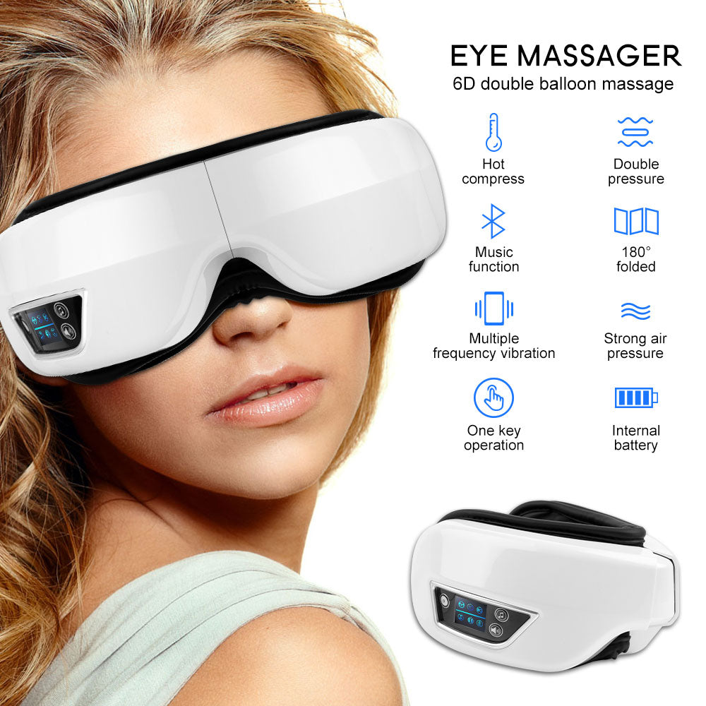 Eye Massager 6D Smart Airbag - R&A LUXE