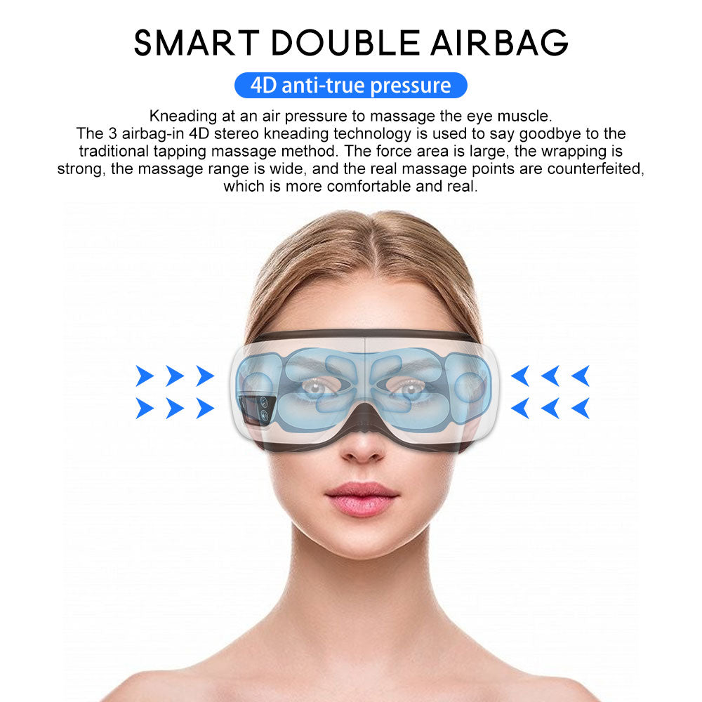 Eye Massager 6D Smart Airbag - R&A LUXE