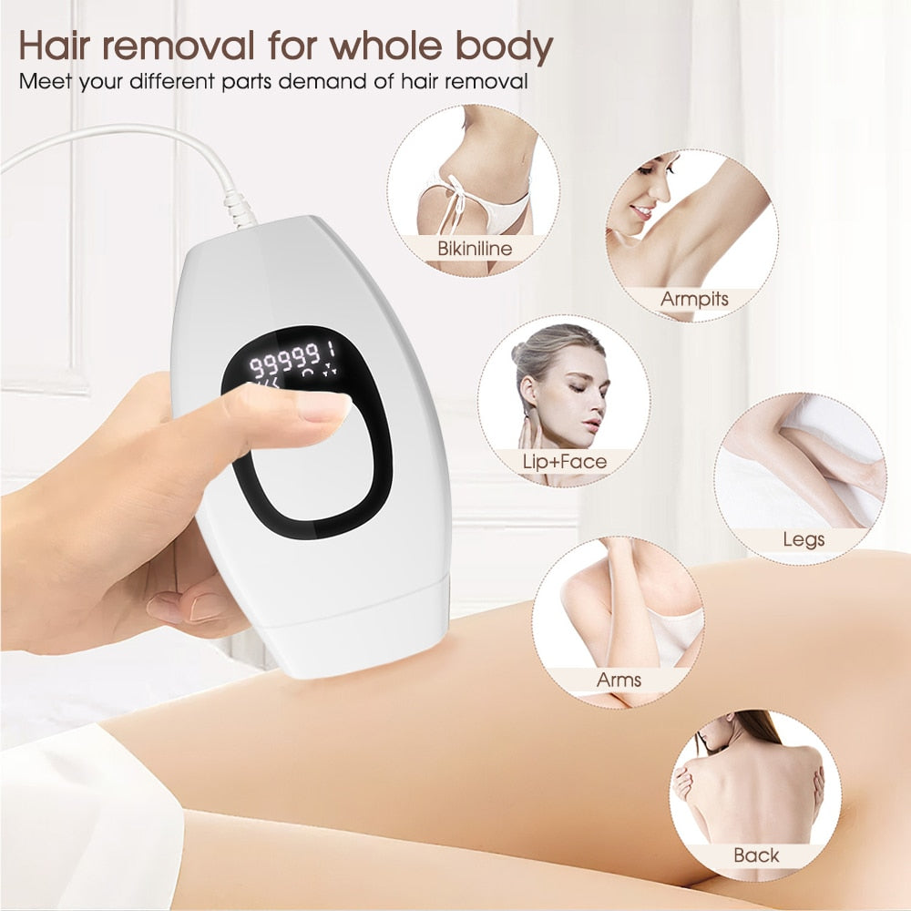 NEOHEXA™ IPL Laser Hair Removal Epilator Original - R&A LUXE